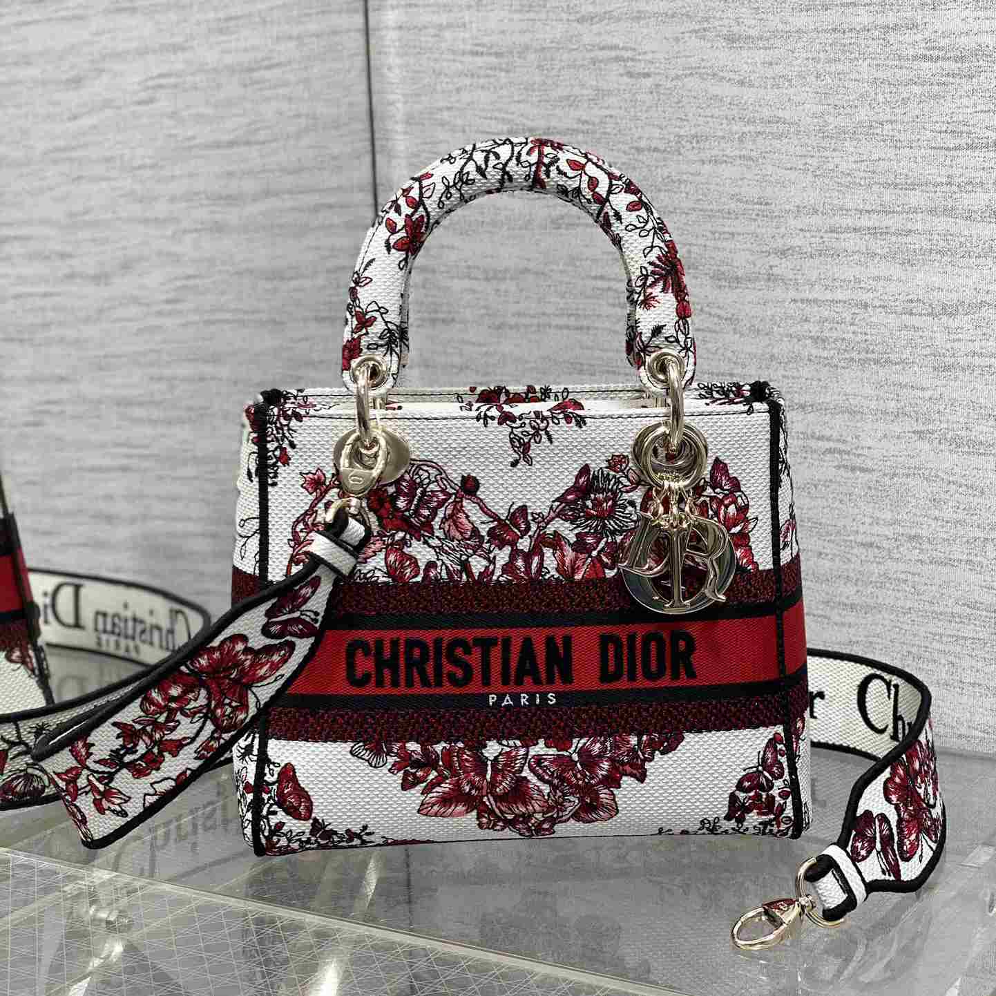 Dior Medium Lady D-Lite Bag - DesignerGu