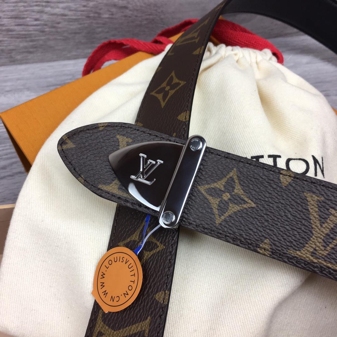 Louis Vuitton LV Trunk 35mm Reversible Belt - DesignerGu