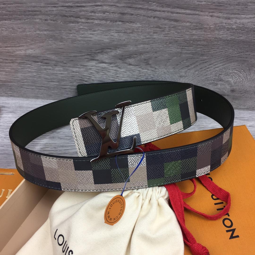 Louis Vuitton LV Mega Pixel 40mm Reversible Belt - DesignerGu