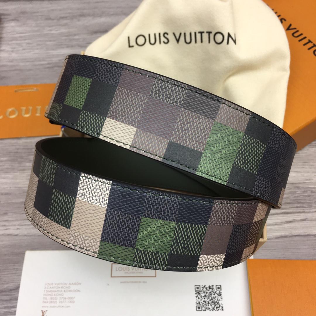 Louis Vuitton LV Mega Pixel 40mm Reversible Belt - DesignerGu