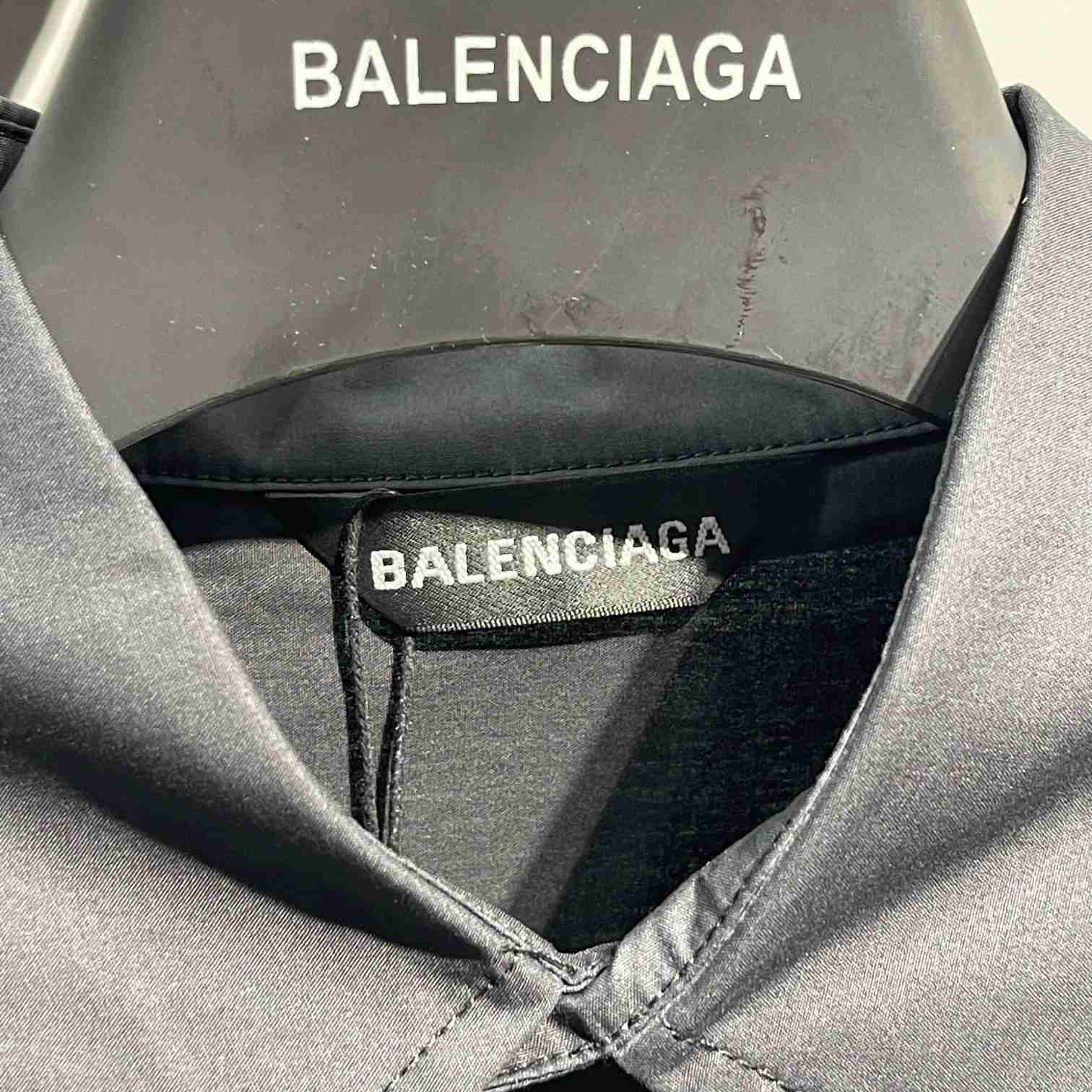 Balenciaga DIY Metal Outline Cotton Shirt - DesignerGu