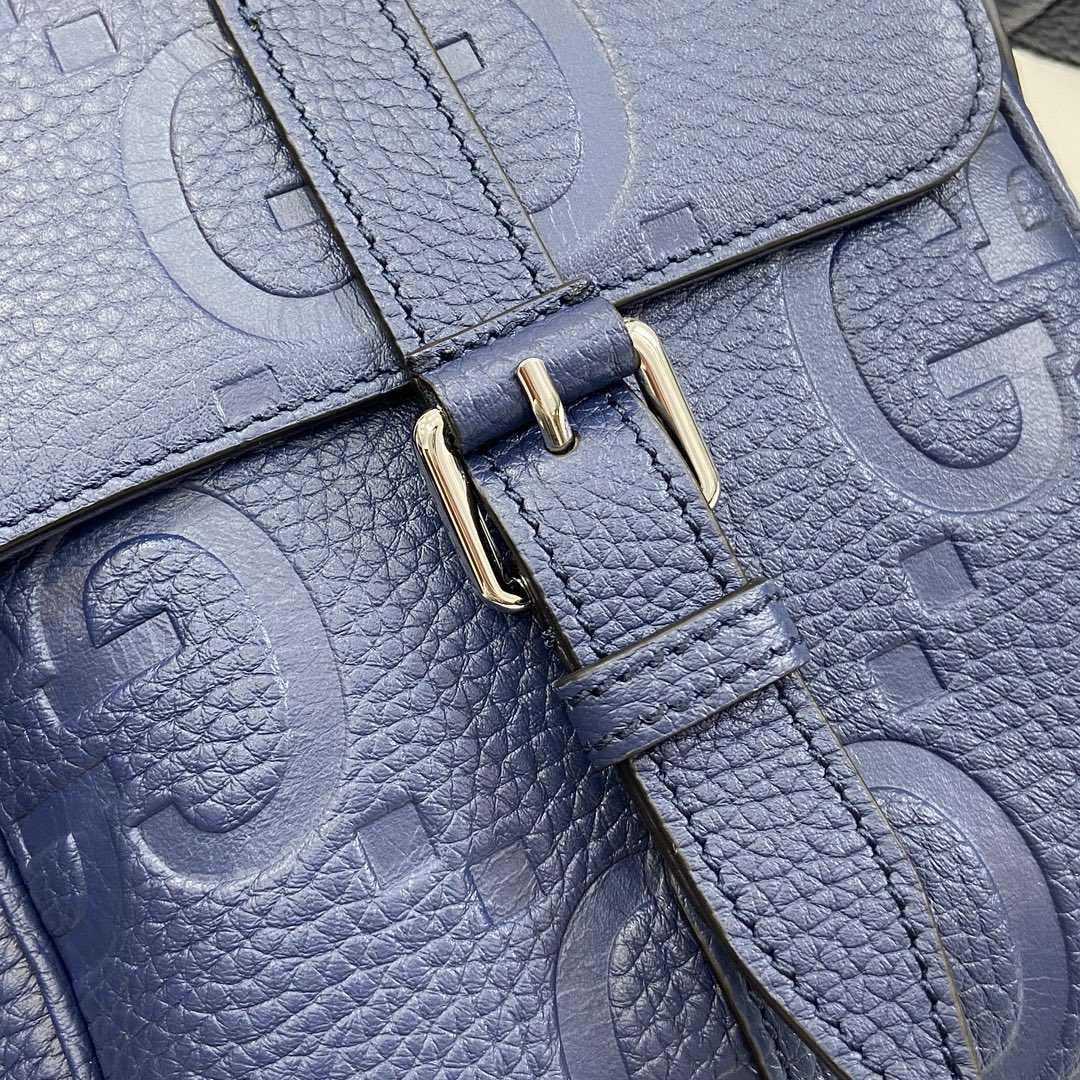 Gucci Jumbo GG Small Messenger Bag   - DesignerGu