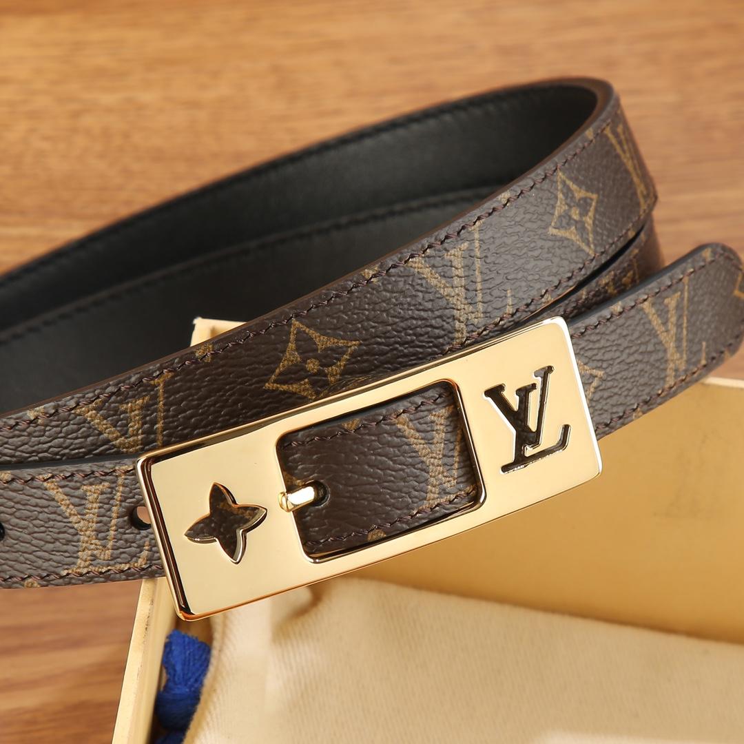 Louis Vuitton LV Duo 18MM Reversible Belt    M8296W - DesignerGu