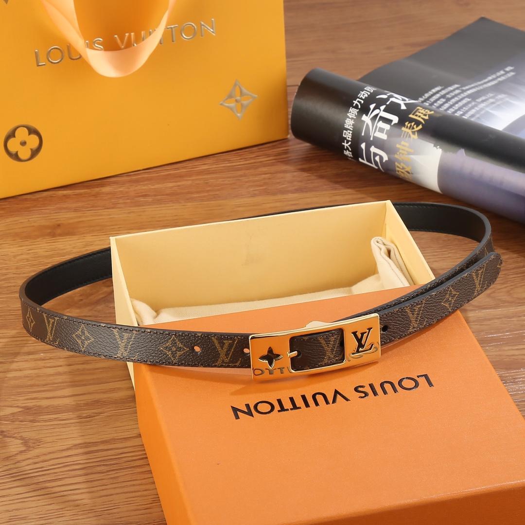 Louis Vuitton LV Duo 18MM Reversible Belt    M8296W - DesignerGu