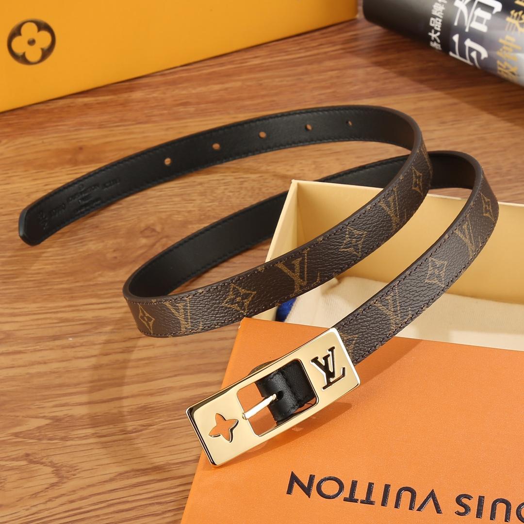 Louis Vuitton LV Duo 18MM Reversible Belt    M8296W - DesignerGu