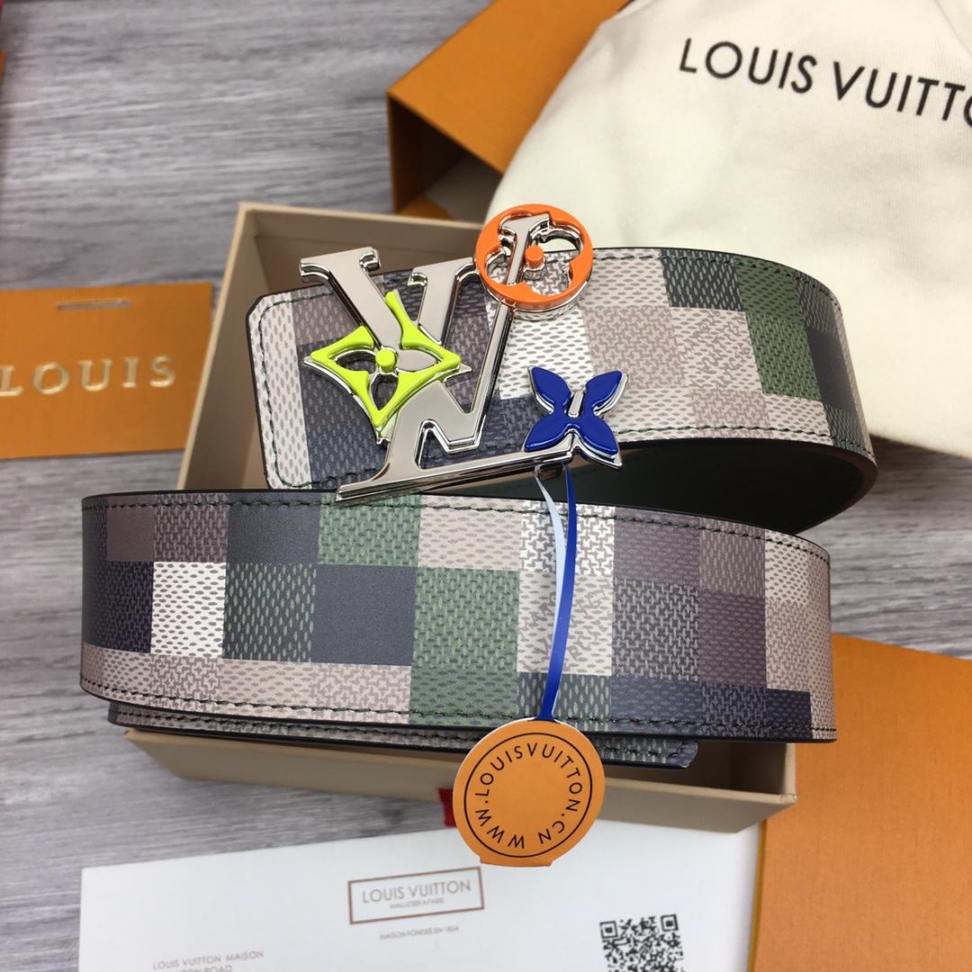 LV Blossom 40mm Reversible Belt - DesignerGu