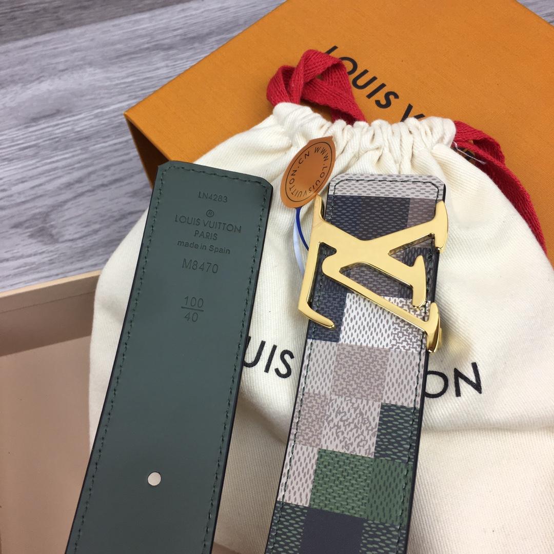 Louis Vuitton LV Mega Pixel 40mm Reversible Belt - DesignerGu