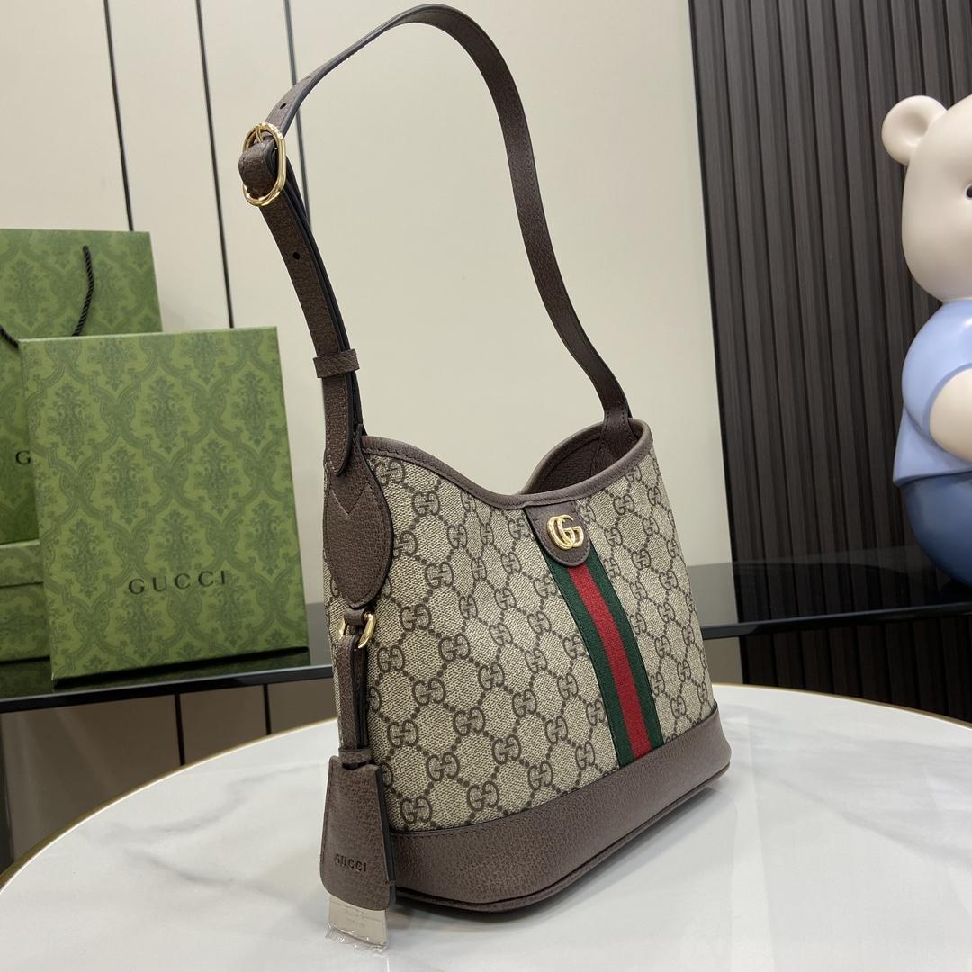 Gucci Ophidia GG Small Shoulder Bag - DesignerGu