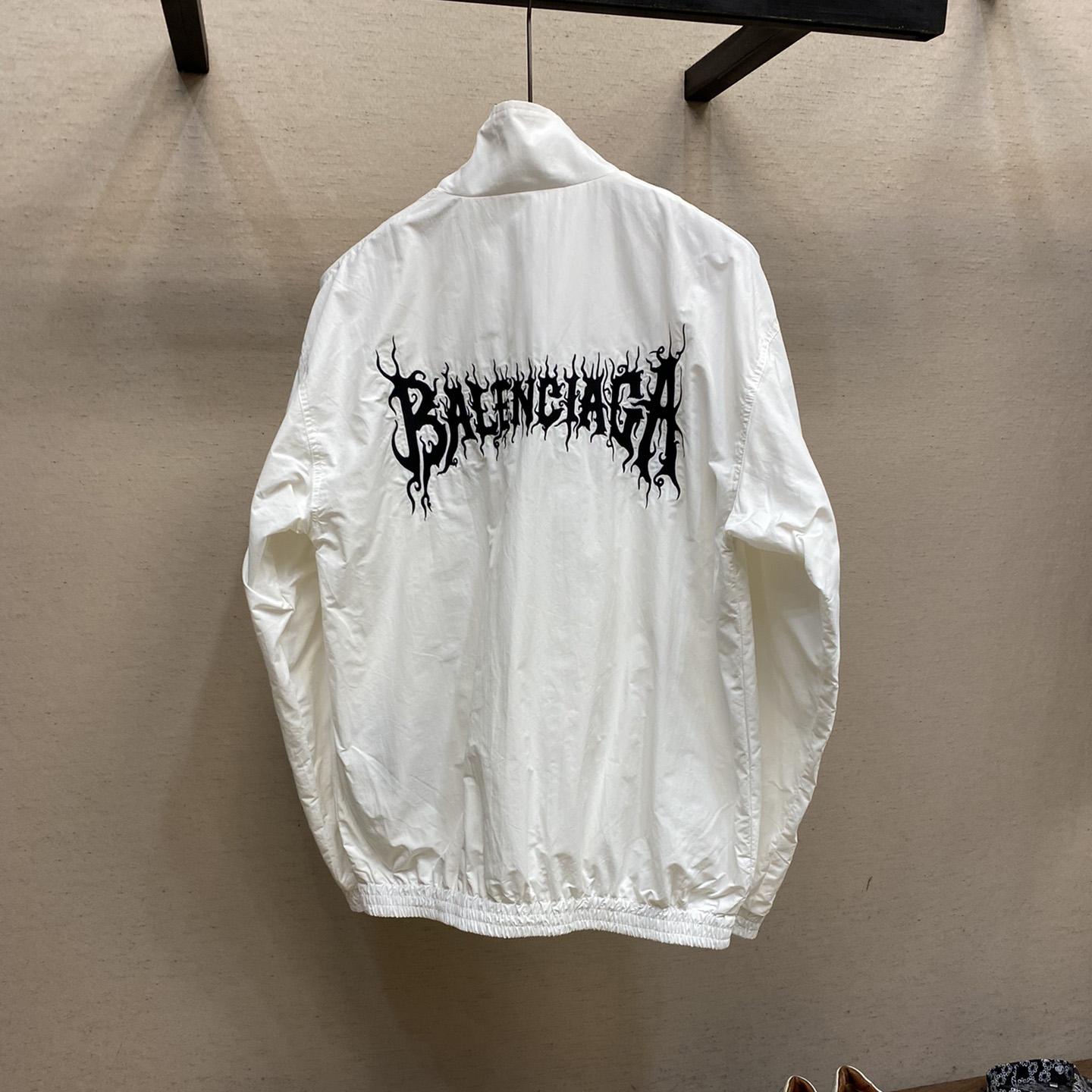 Balenciaga DIY Metal Tracksuit Jacket In White - DesignerGu