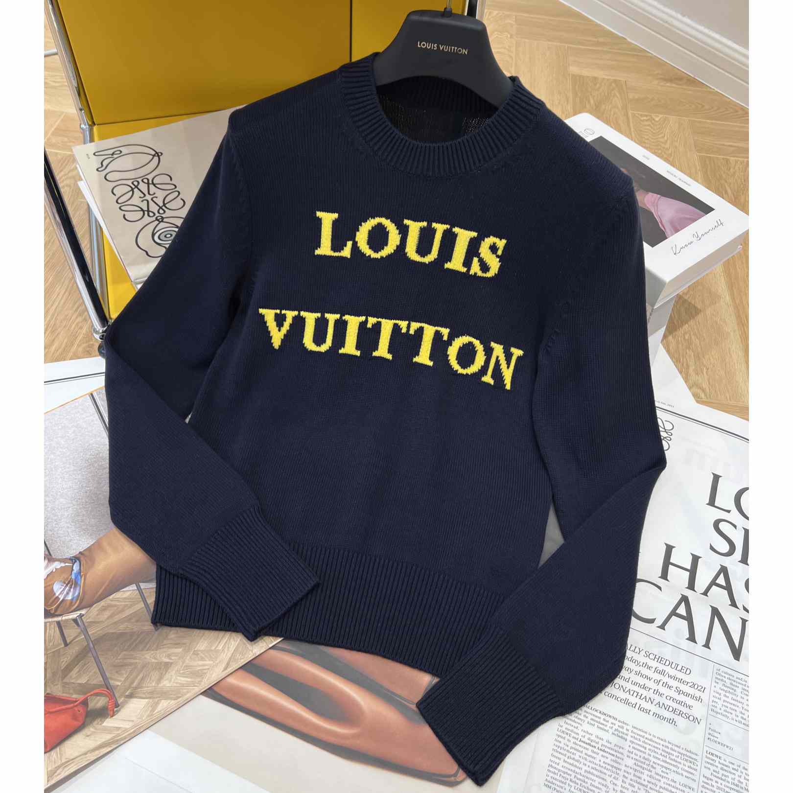 Louis Vuitton Knitted Pullover - DesignerGu