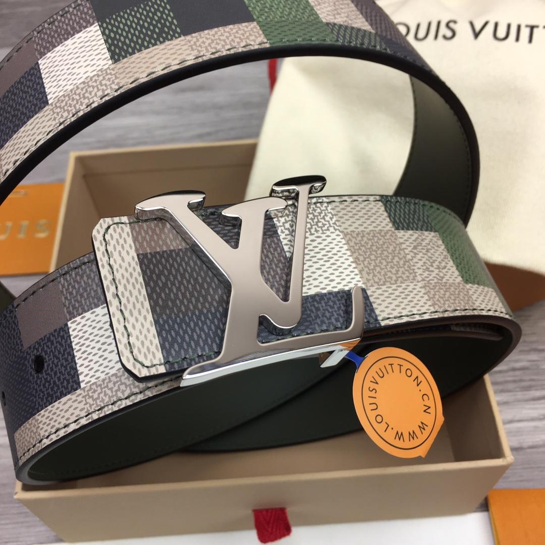 Louis Vuitton LV Mega Pixel 40mm Reversible Belt - DesignerGu