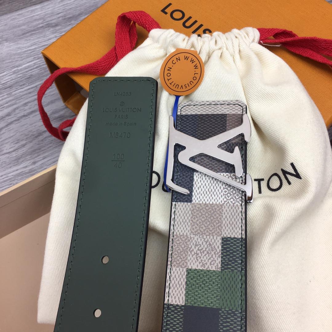 Louis Vuitton LV Mega Pixel 40mm Reversible Belt - DesignerGu