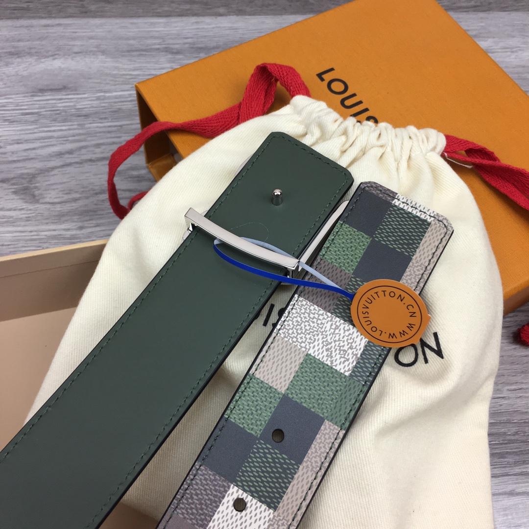 Louis Vuitton LV Mega Pixel 40mm Reversible Belt - DesignerGu