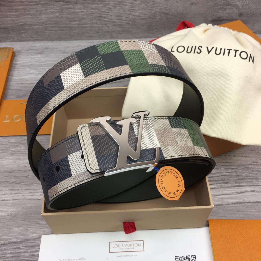 Louis Vuitton LV Mega Pixel 40mm Reversible Belt - DesignerGu