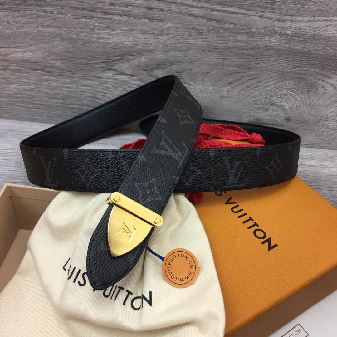 Louis Vuitton LV Trunk 35mm Reversible Belt - DesignerGu