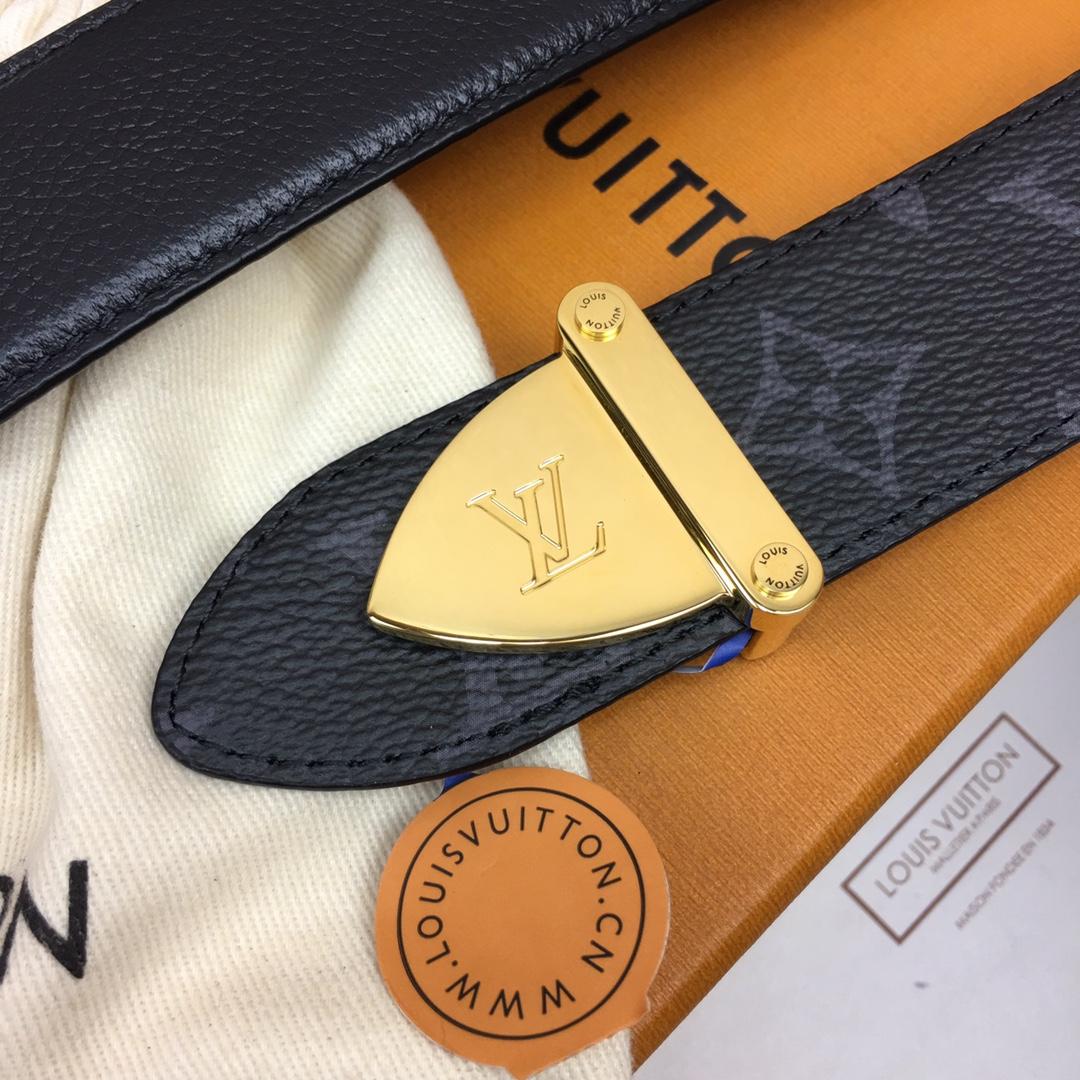 Louis Vuitton LV Trunk 35mm Reversible Belt - DesignerGu