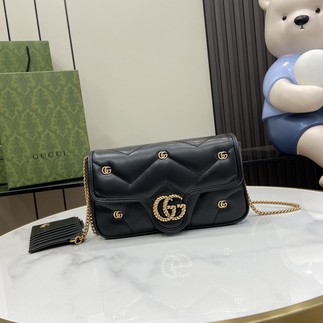 Gucci GG Marmont Mini Bag - DesignerGu