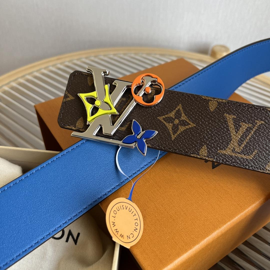 Louis Vuitton LV Blossom 40mm Reversible Belt    M8350U - DesignerGu