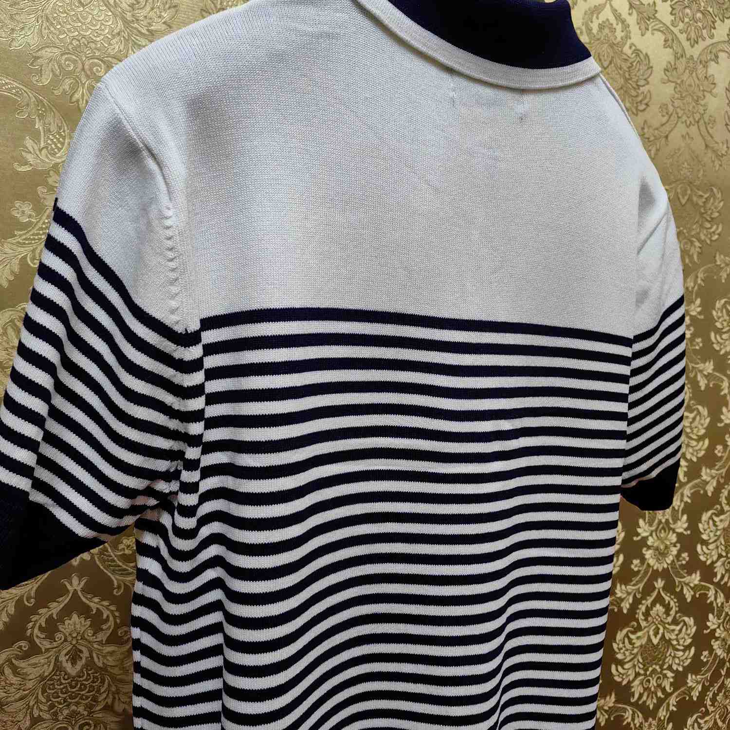 Dolce & Gabbana Striped Polo-shirt With DG Patch - DesignerGu