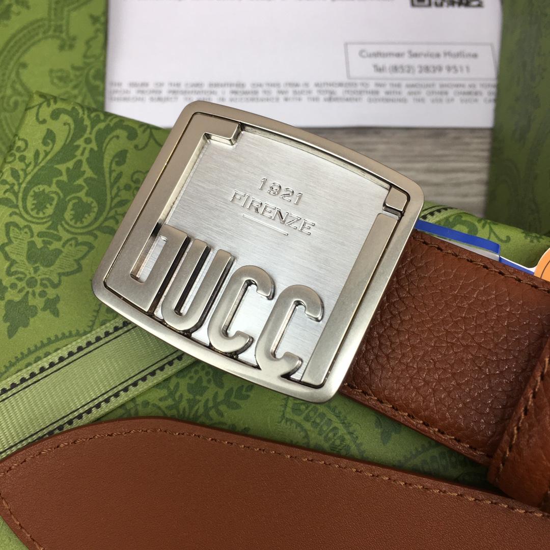 Gucci Leather Belt  35mm - DesignerGu