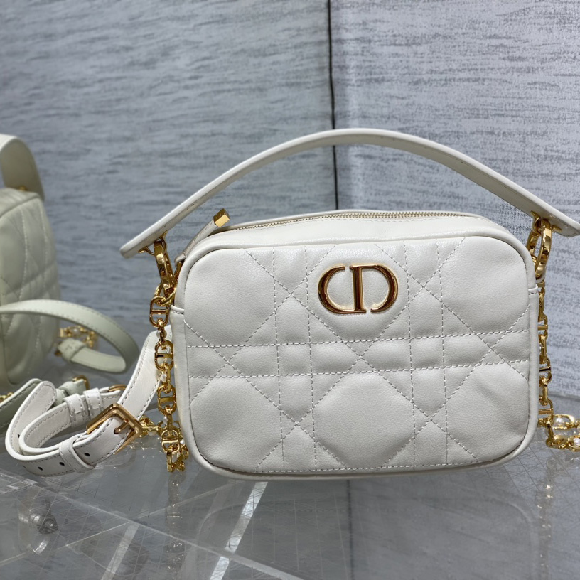 Dior Small Dior Caro Top Handle Camera Bag - DesignerGu