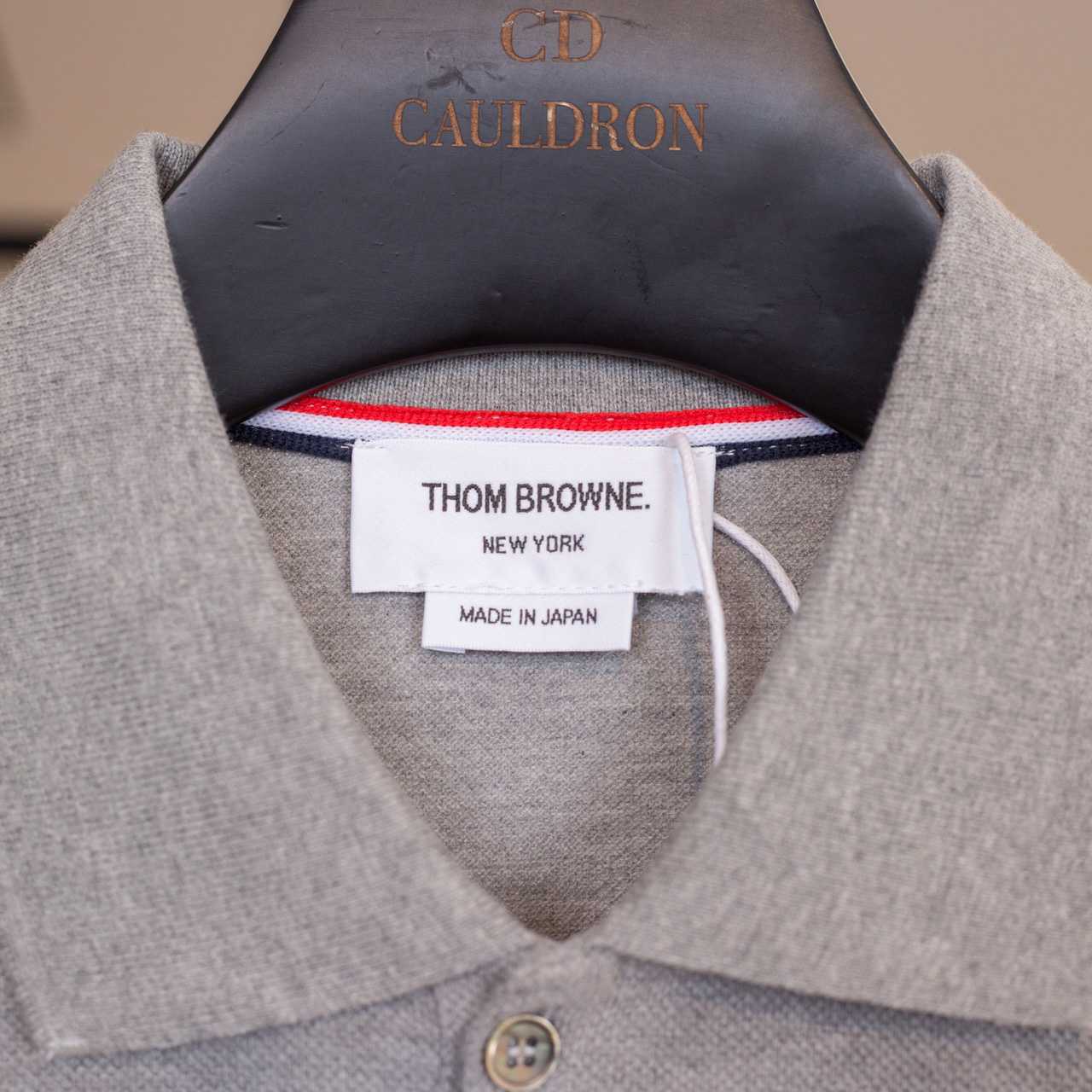 Thom Browne 4-Bar Piqué Polo Shirt   TB2065 - DesignerGu