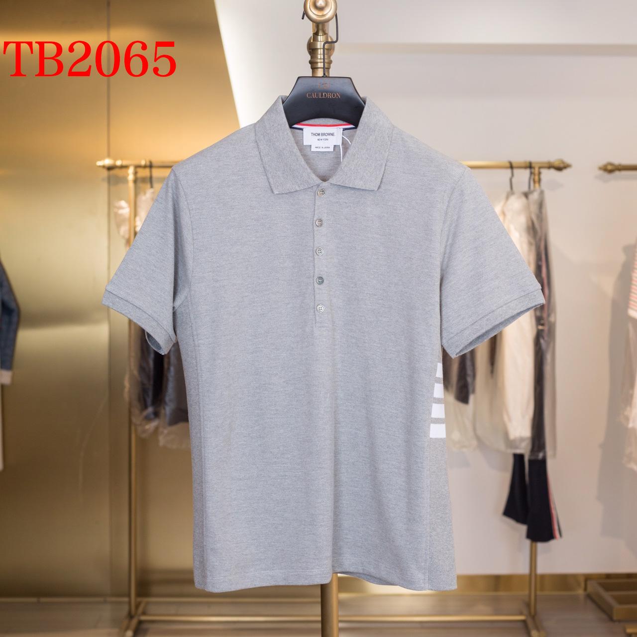 Thom Browne 4-Bar Piqué Polo Shirt   TB2065 - DesignerGu