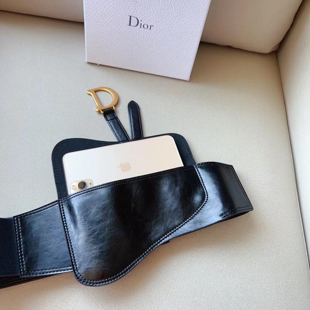 Dior Saddle Wide Waist Belt    - DesignerGu