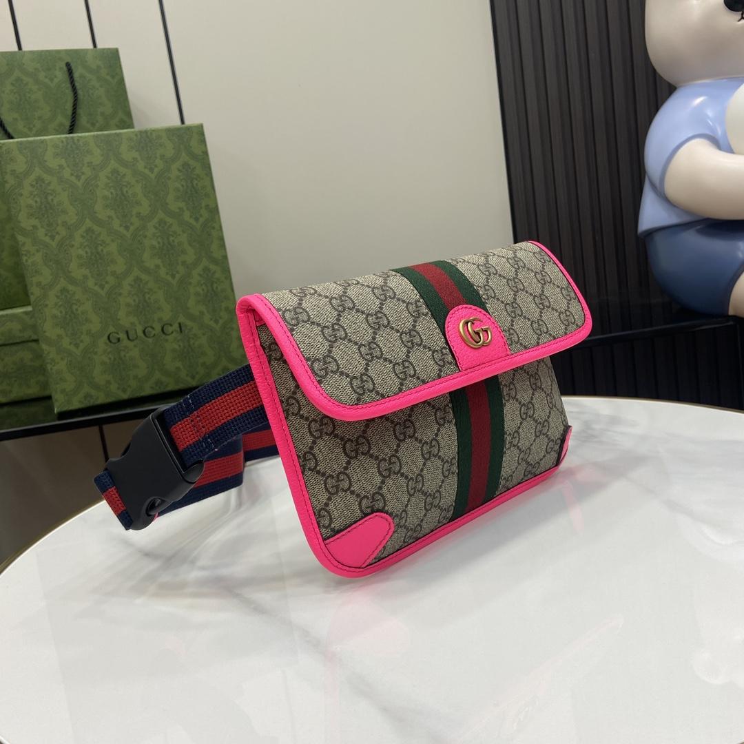 Gucci Ophidia GG Small Belt Bag  - DesignerGu