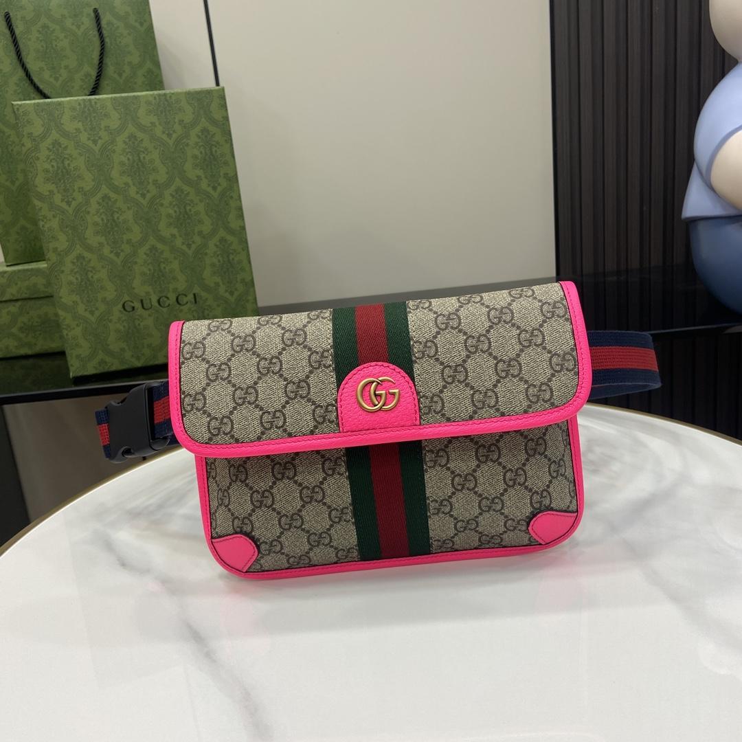 Gucci Ophidia GG Small Belt Bag  - DesignerGu