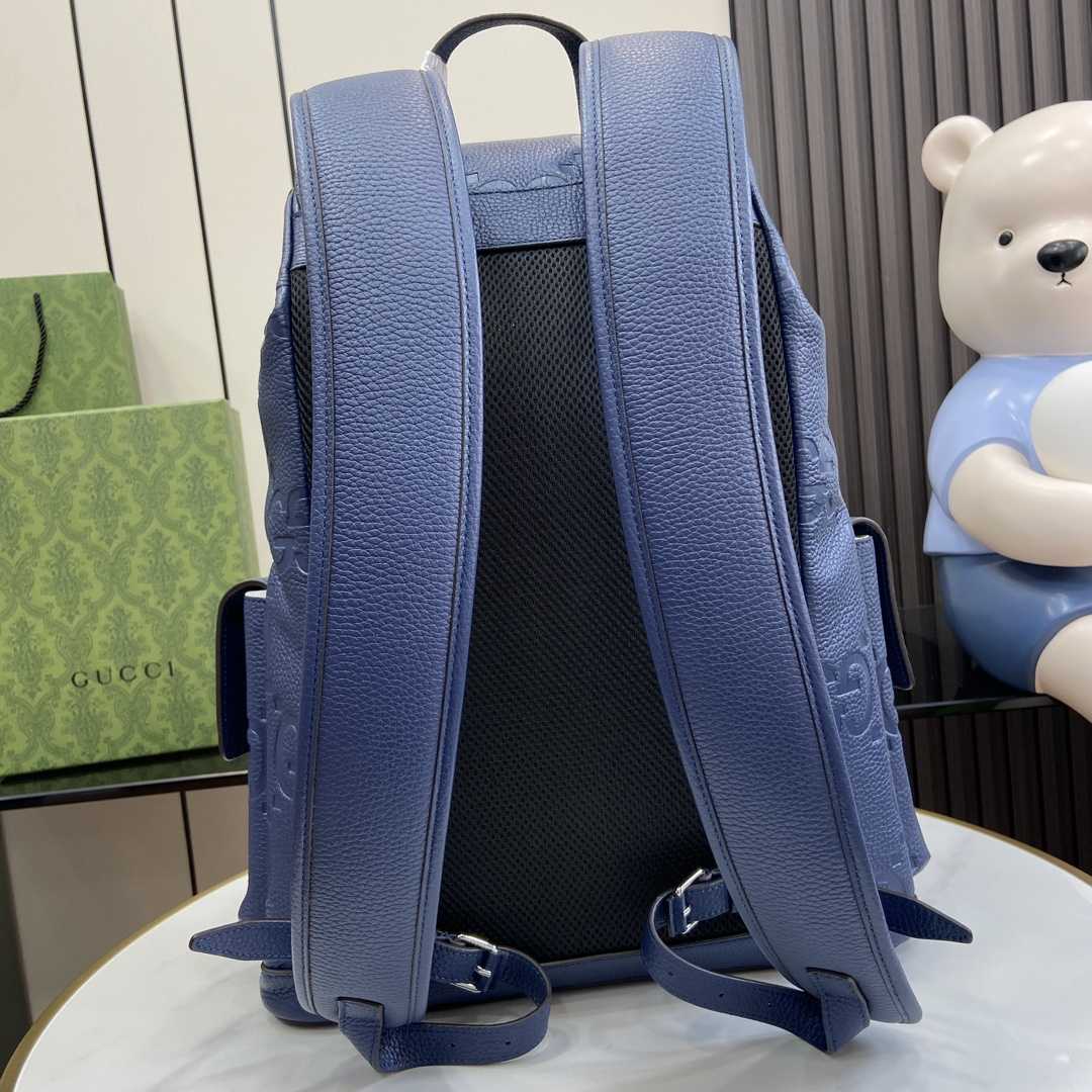 Gucci Jumbo GG Backpack - DesignerGu