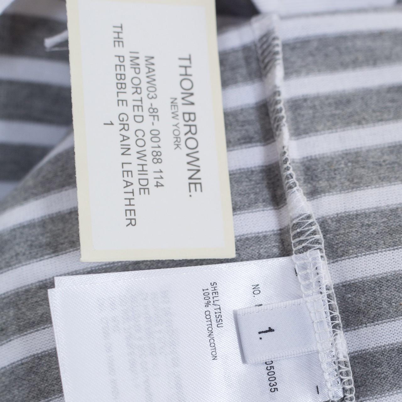 Thom Browne Striped Cotton-jersey Polo Shirt   1897 - DesignerGu