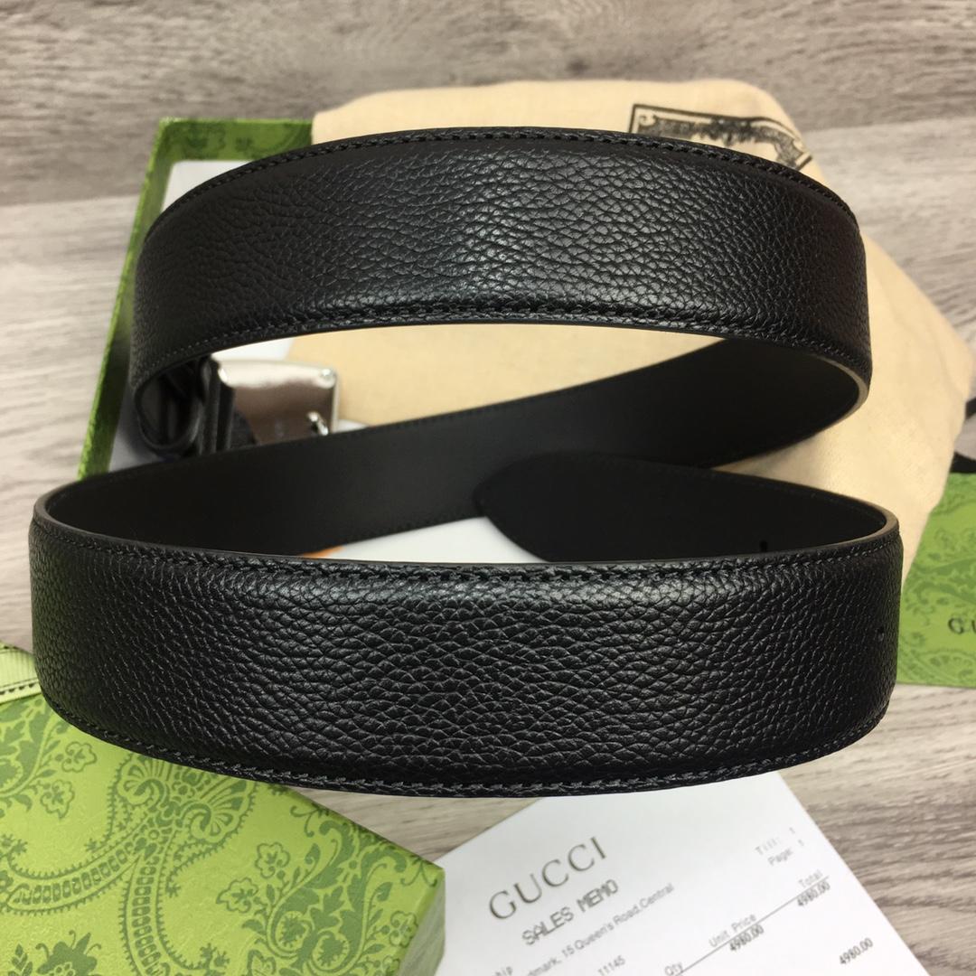 Gucci Leather Belt  35mm - DesignerGu