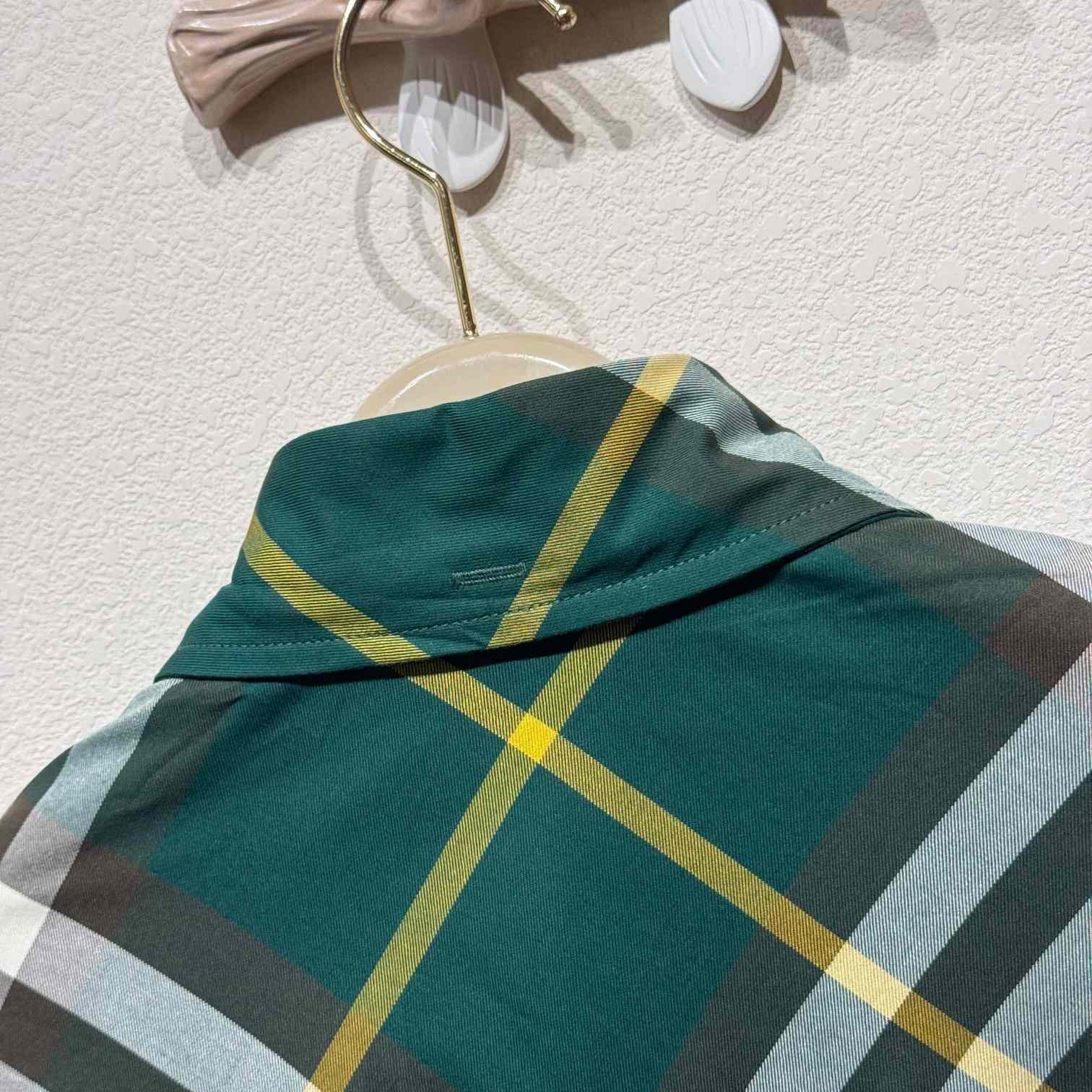 Burberry Check Cotton Shirt   - DesignerGu