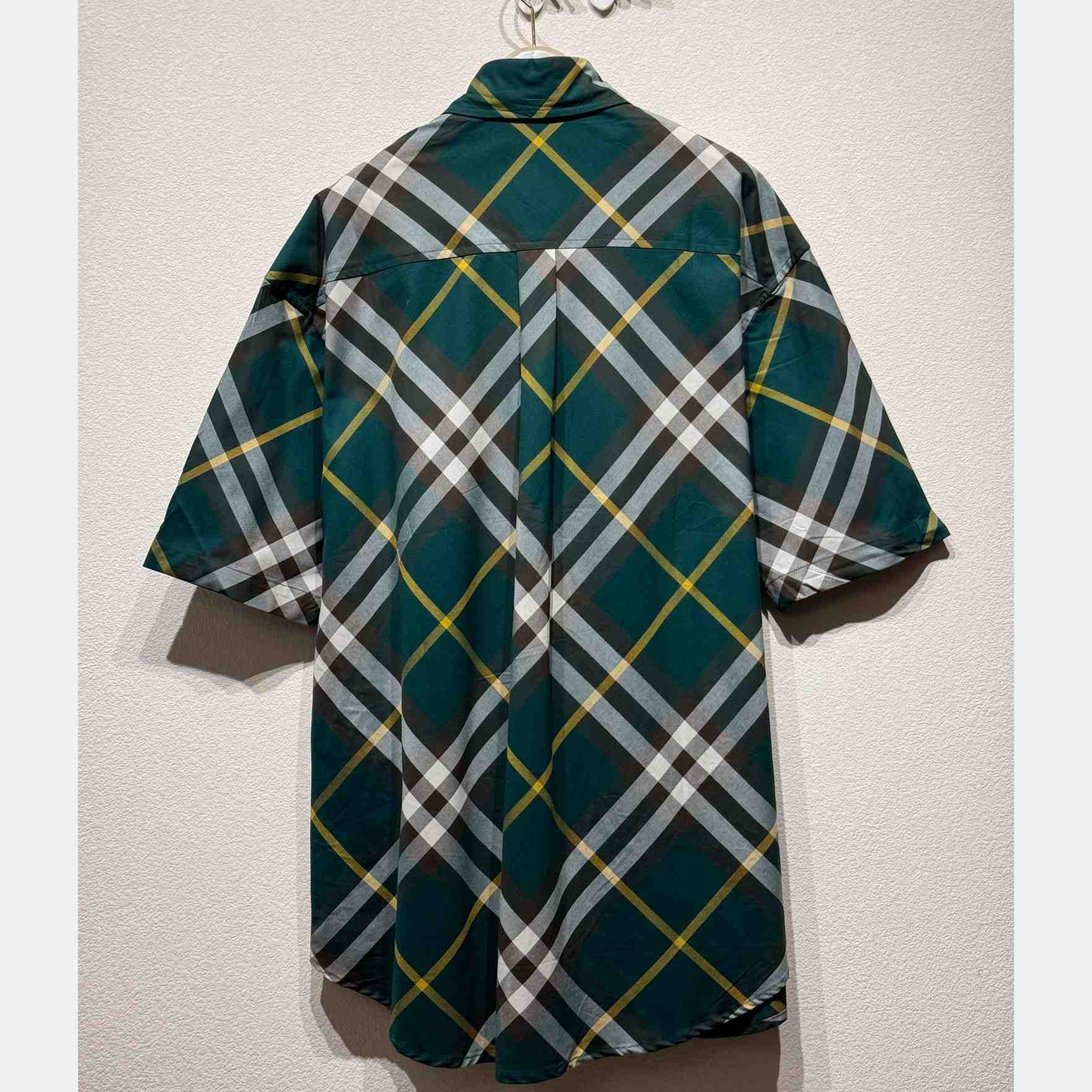 Burberry Check Cotton Shirt   - DesignerGu