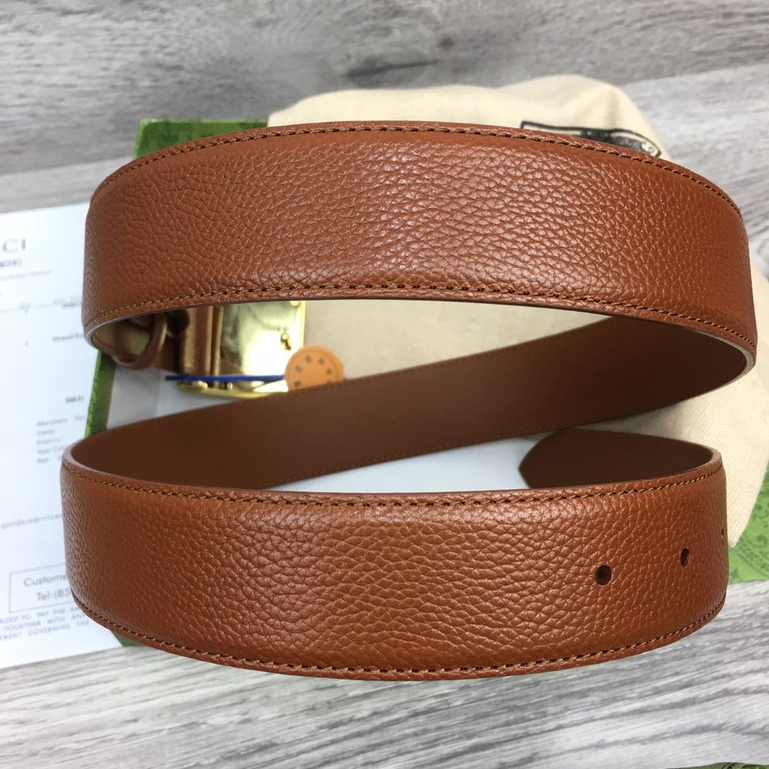 Gucci Leather Belt  35mm - DesignerGu