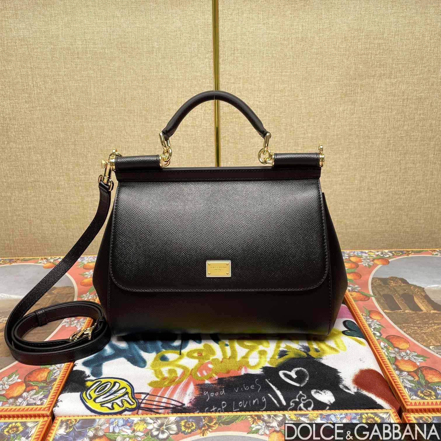 Dolce & Gabbana Sicily Handbag (25*12*20cm) - DesignerGu