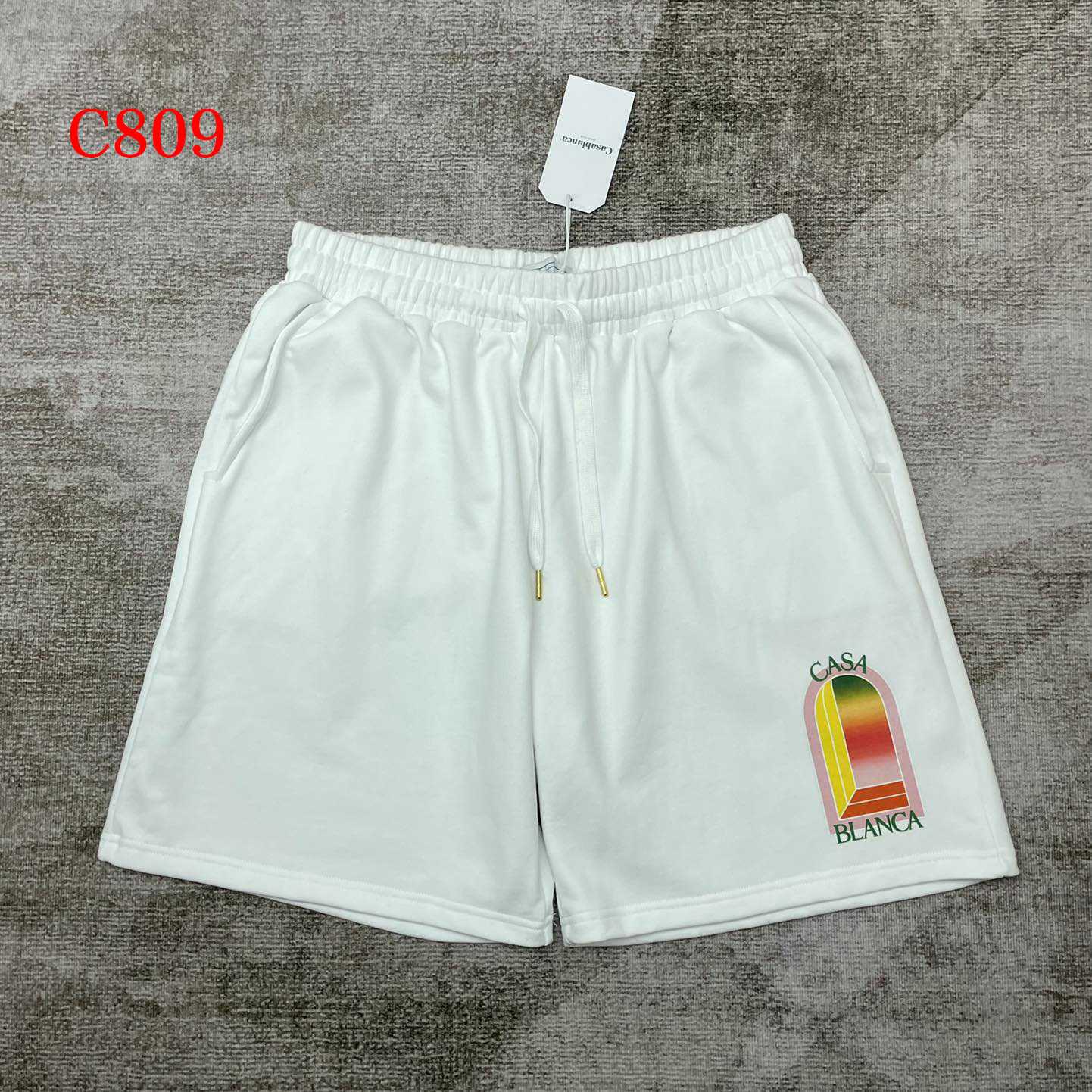 Casablanca Sweat Shorts   c809 - DesignerGu