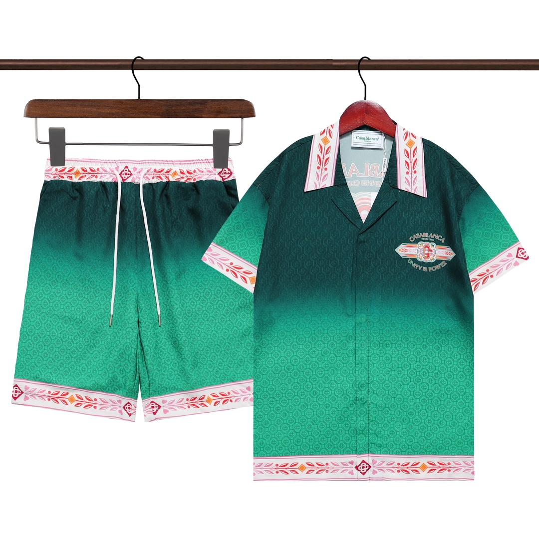 Casablanca Shirt & Shorts - DesignerGu