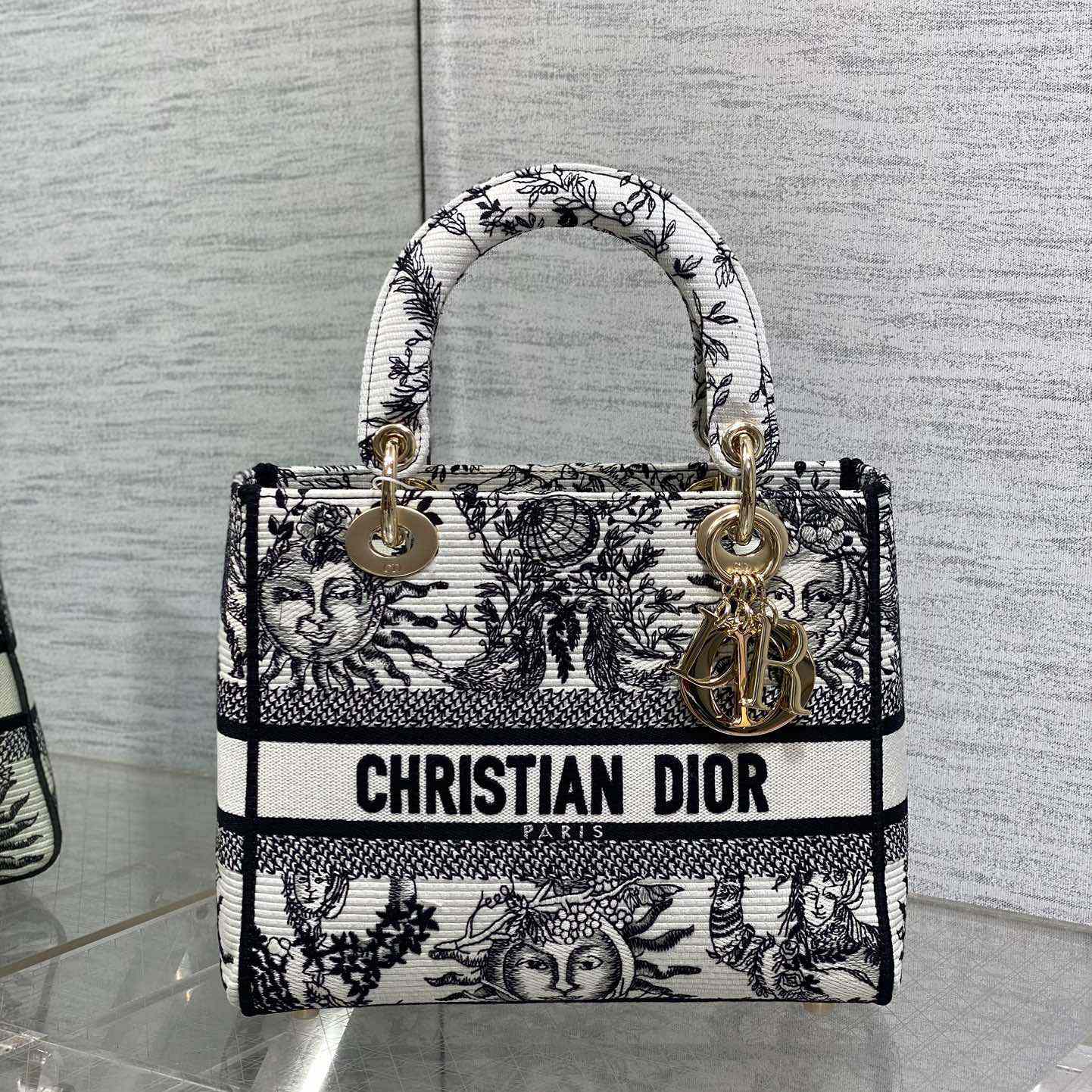 Dior Medium Lady D-Lite Bag - DesignerGu