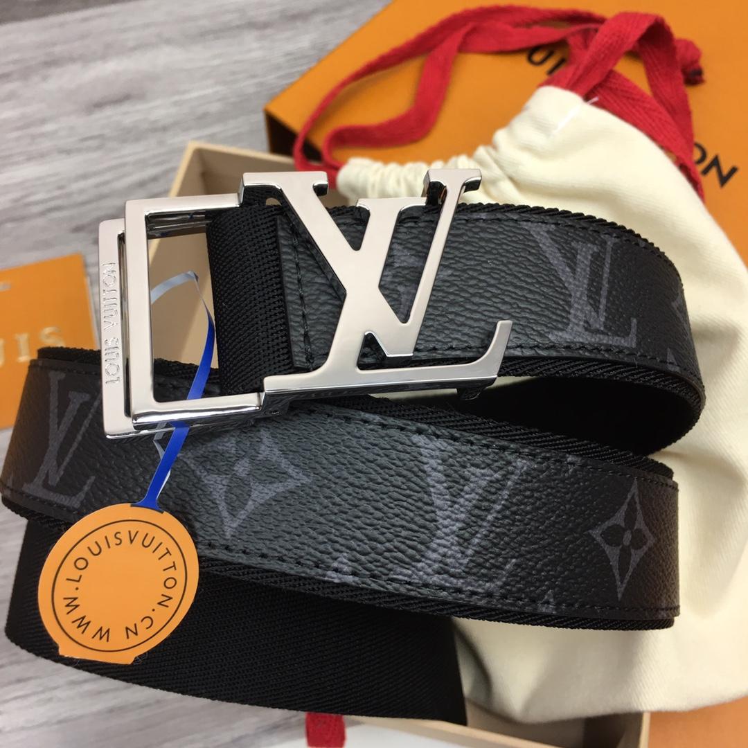 Louis Vuitton Monogram Belt  35mm - DesignerGu