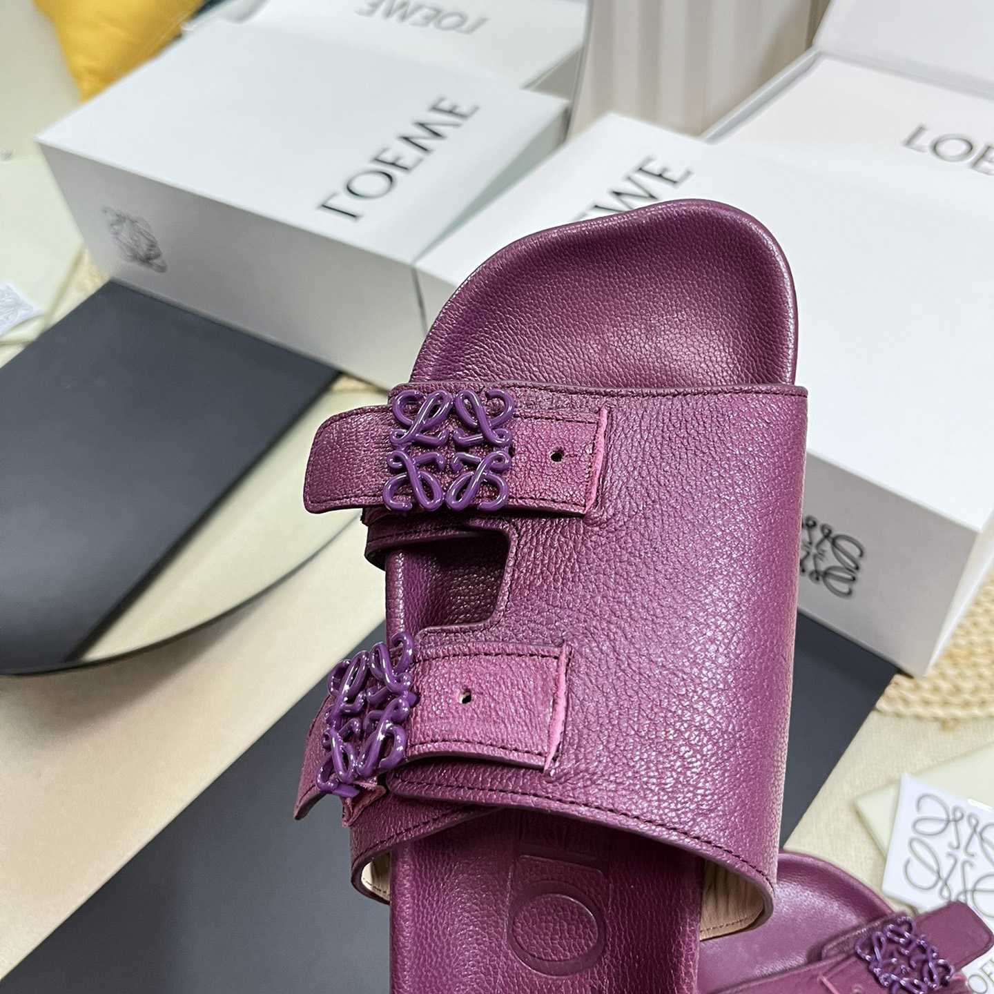 Loewe Ease slide In Goatskin - DesignerGu