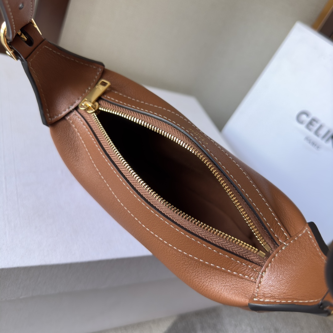 Celine Mini Romy In Supple Calfskin - DesignerGu