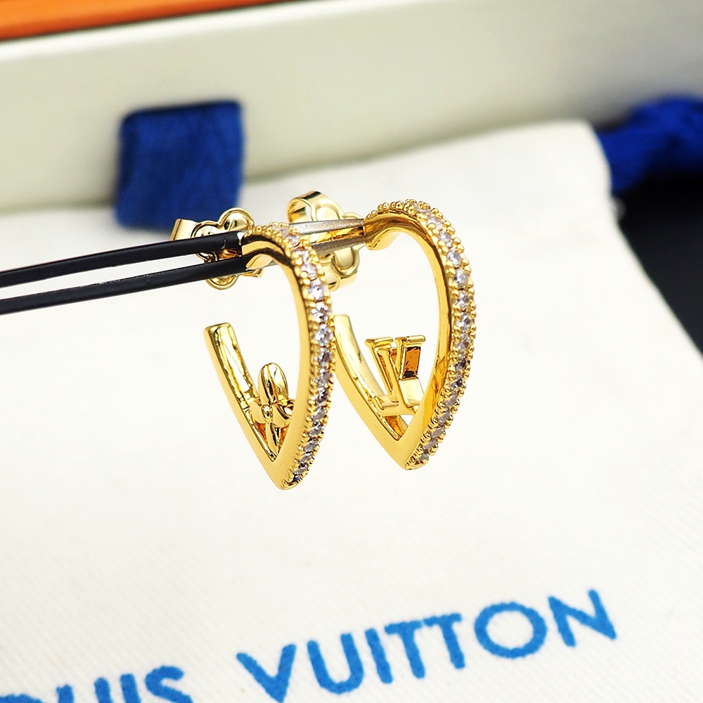 Louis Vuitton My LV Love Earrings   M01616 - DesignerGu