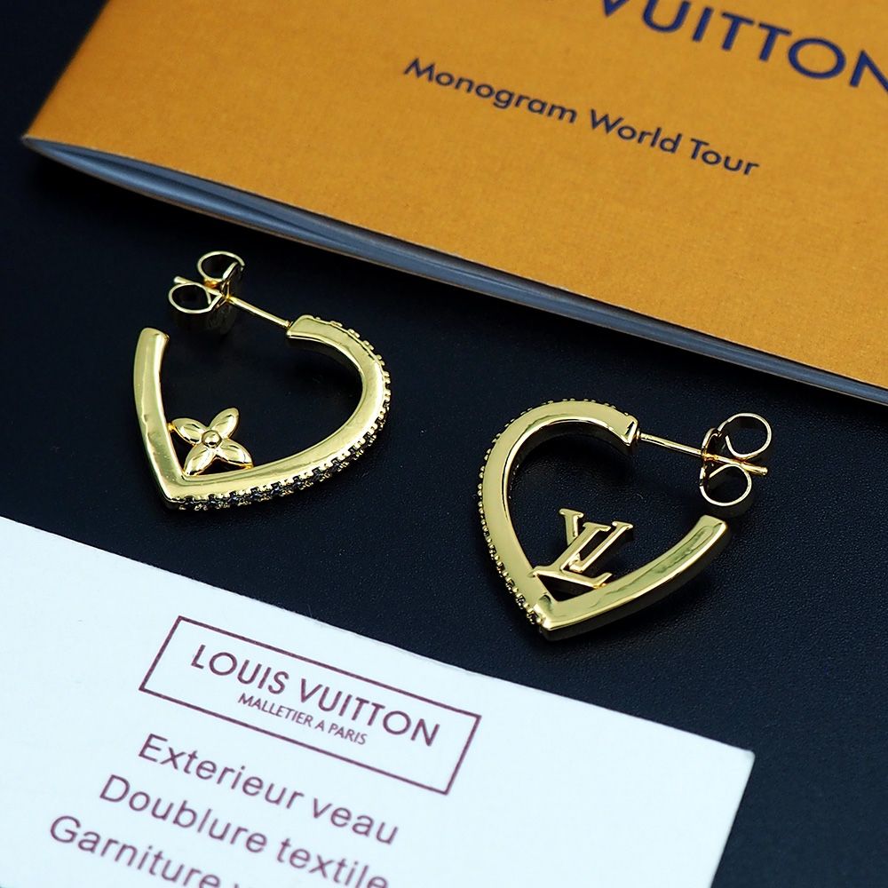 Louis Vuitton My LV Love Earrings   M01616 - DesignerGu