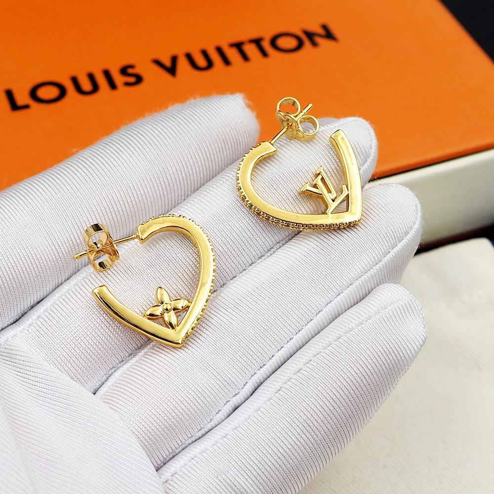 Louis Vuitton My LV Love Earrings   M01616 - DesignerGu