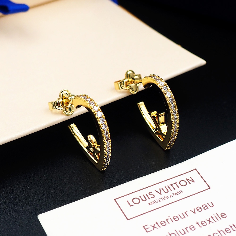 Louis Vuitton My LV Love Earrings   M01616 - DesignerGu