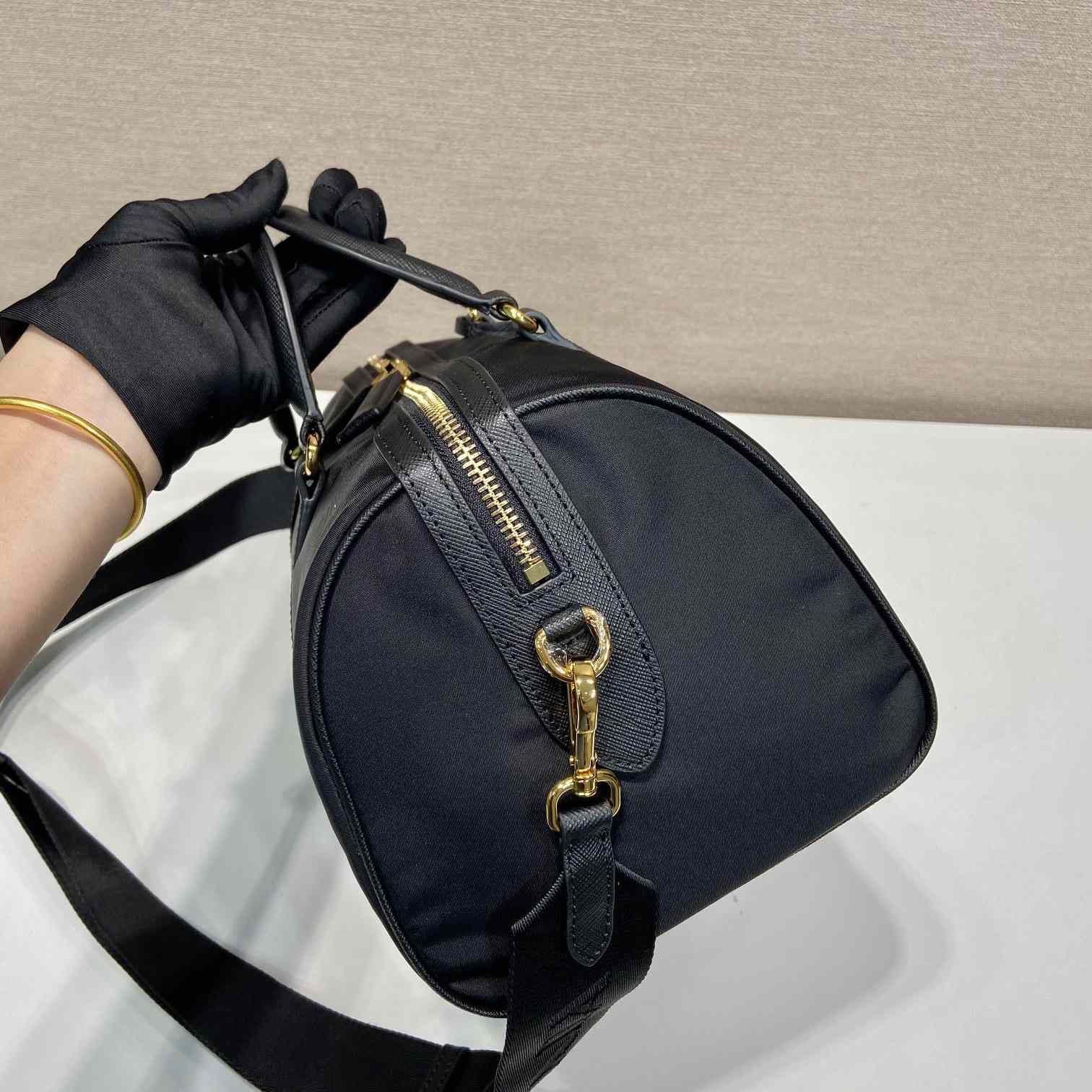 Prada Re-Edition 1978 Medium Re-Nylon And Saffiano Leather Top-handle Bag - DesignerGu