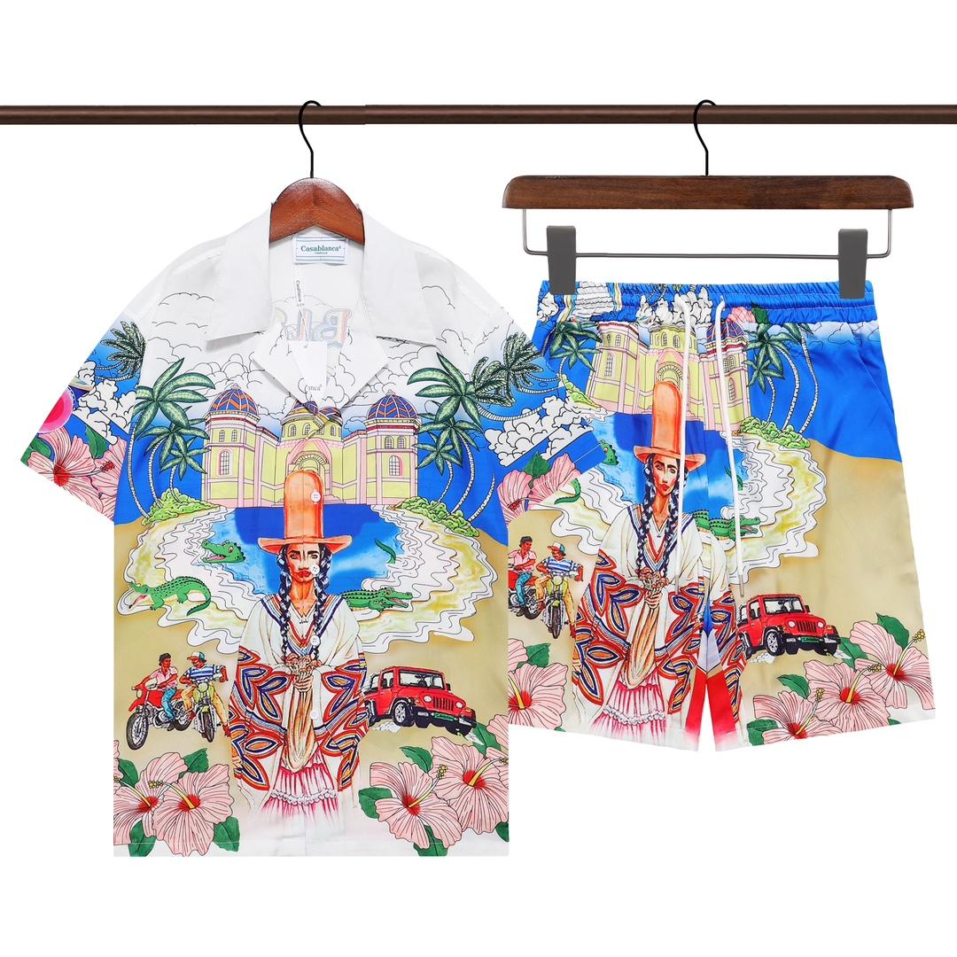 Casablanca Shirt & Shorts - DesignerGu