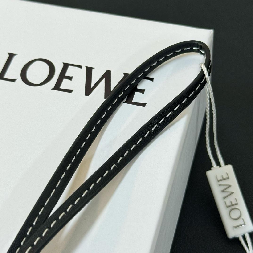 Loewe Baby Penguin Charm In Felt And Calfskin - DesignerGu